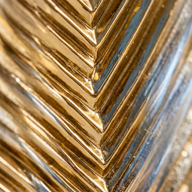Ribbed texture closeup shot
