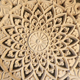 Round Hollow Engraved Hanging Wall Decor details