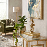 Seahorse figurinein living room
