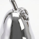 Silver Pear Leaf Close Up Detail