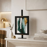 Single frame on console table
