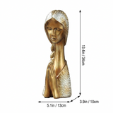 Sized prayer lady statue spec pic