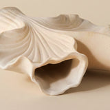 Textured pottery vase detail
