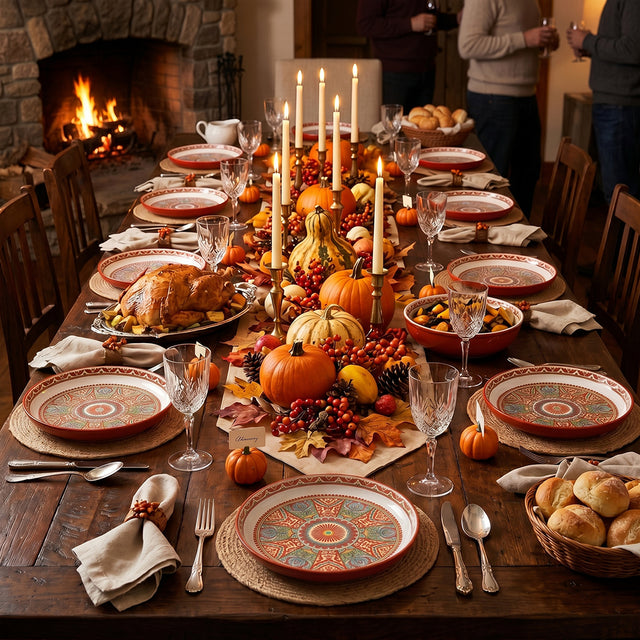 Thanksgiving dinner- able pumpkins turkey