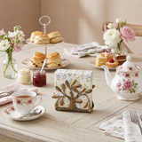 Tree Napkin Holder With Afternoon Tea