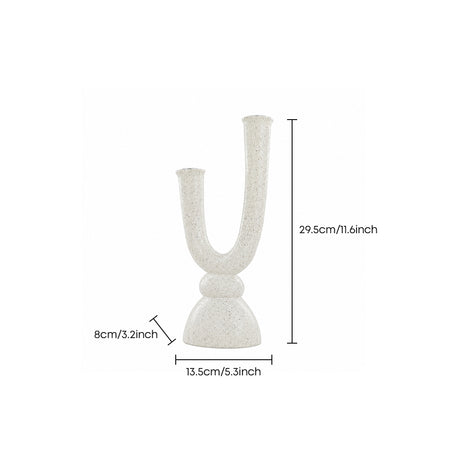 U Shape Candle Holder With Size Markings