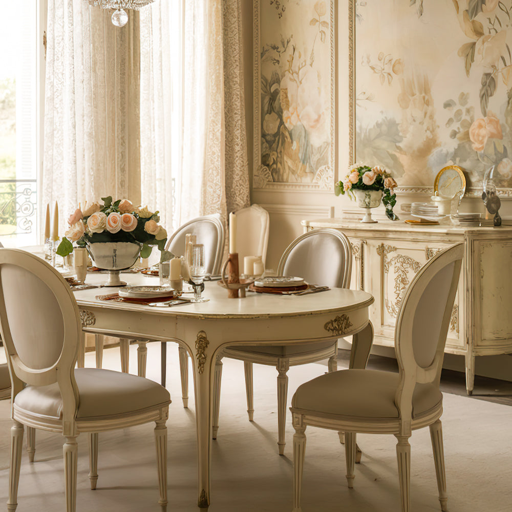 Vintage Handled Ceramic Candle Holder Decorative Ornament with Candle