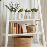 White Ladder   Shelf With Vases