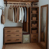 Zippered Fabric Storage Bags Laundry Closet Organizers with Handles Besides The Cabinet 090432