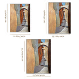 abstract minimalist oil canvas wall painting size chart