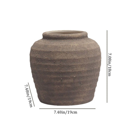 antique-rough-pottery-vase-size-0627