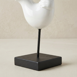 base and stand detail of white sculpture