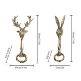 brass decorative bottle opener size chart