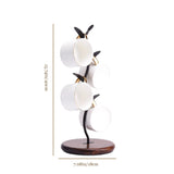 bronze tree stand cup holder size chart