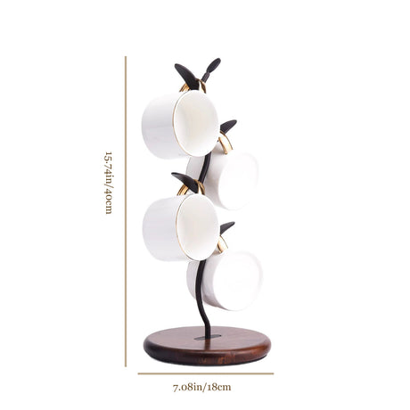 bronze tree stand cup holder size chart