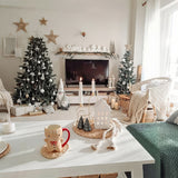 christmas 3d sculpted ceramic gingerbread man mug in living room