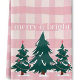 christmas tree dish towels details