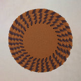 coconut fiber bristle coir heat-resistant placemat