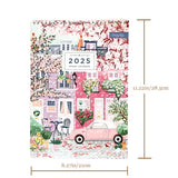 colorful travel calender 2025 size chart