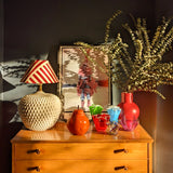 creative french vintage art pear on end table