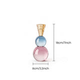 crystal sphere candle holder dimensions size chart