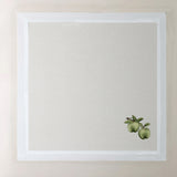 dinner napkin apple