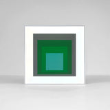 dopamine style gallery wall set canvas artwork Green & Grey