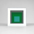 dopamine style gallery wall set canvas artwork green & grey