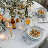 elegant gold rimmed drinking glasses with beer