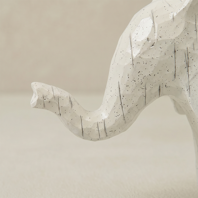 elephant sculpture side angle