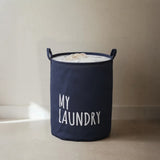 extra large drawstring fabric with waterproof moisture resistant lining laundry basket 