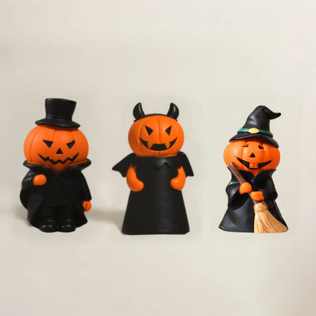 ghost witch doll resin figurine