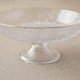 glass bowl base close up