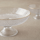 glass bowl close up