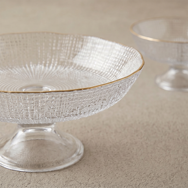 glass bowl close up