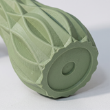 green vase bottom base detail