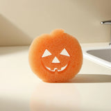 halloween series smiling scrubber sponge 