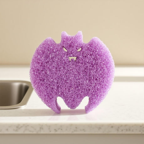halloween series smiling scrubber sponge 