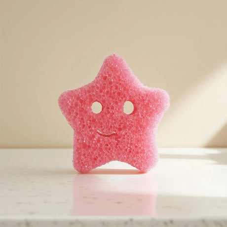 halloween series smiling scrubber sponge 