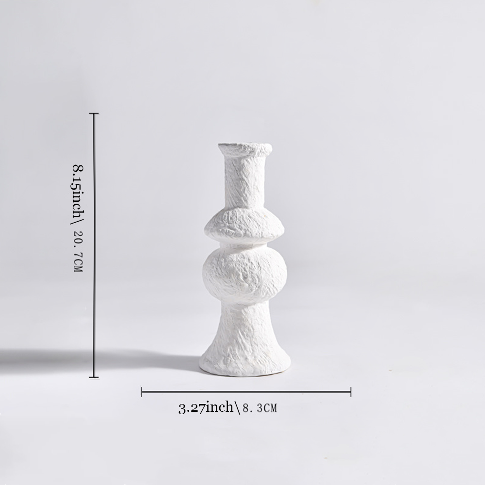 handmade vintage ceramic candle holder size chart