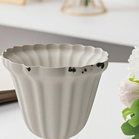iron vase details