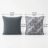 jacquard throw pillows dimensions size chart