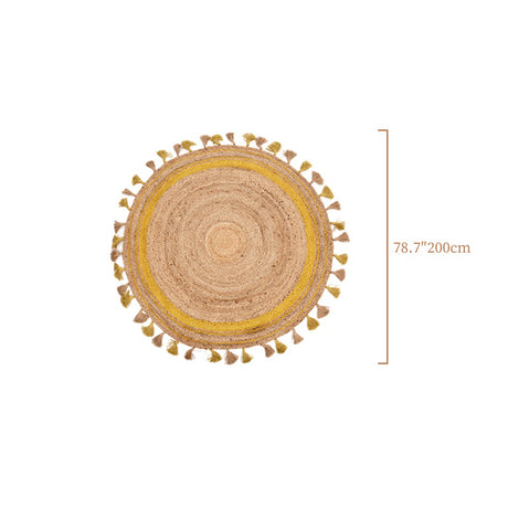 jute area rug size chart