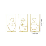 metal coffee mug wall decor size chart