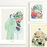 morandi canvas wall decorative painting details