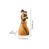 mother child figurine dimensions