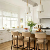 nordic luxury ceramic white large textured fruit bowl in the dining room