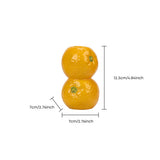 orange candle holder with dimensions
