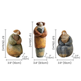 pebble figurine set size chart