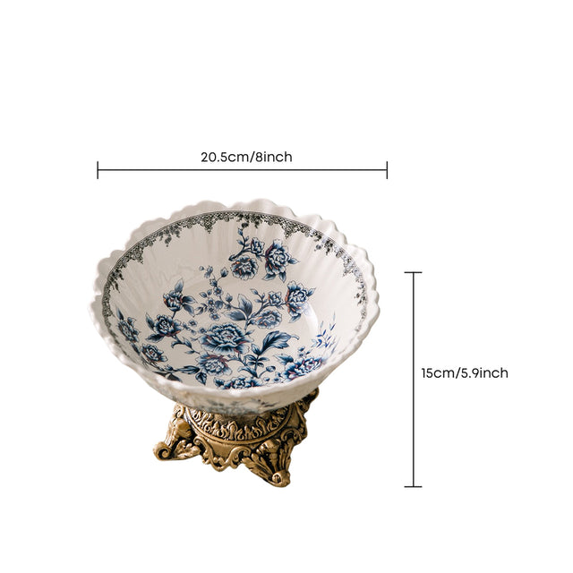pedestal bowl size chart